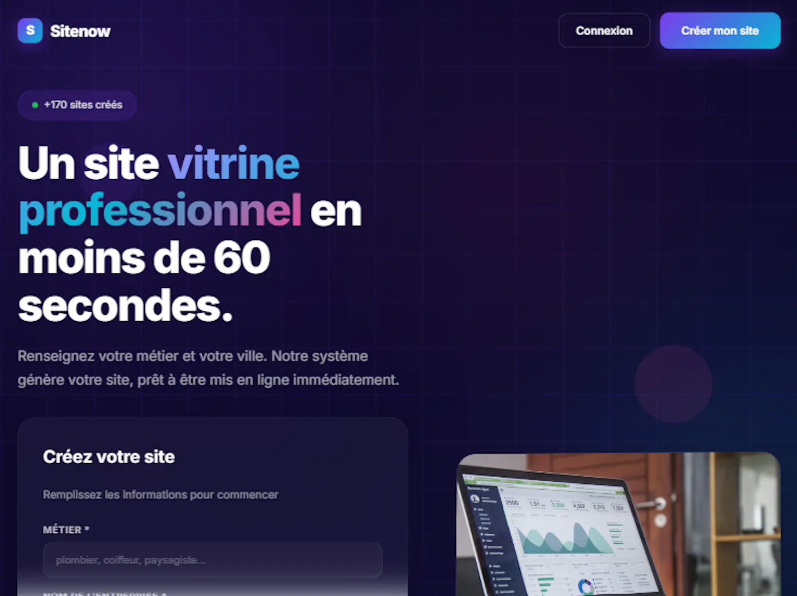 Sitenow screenshot 1