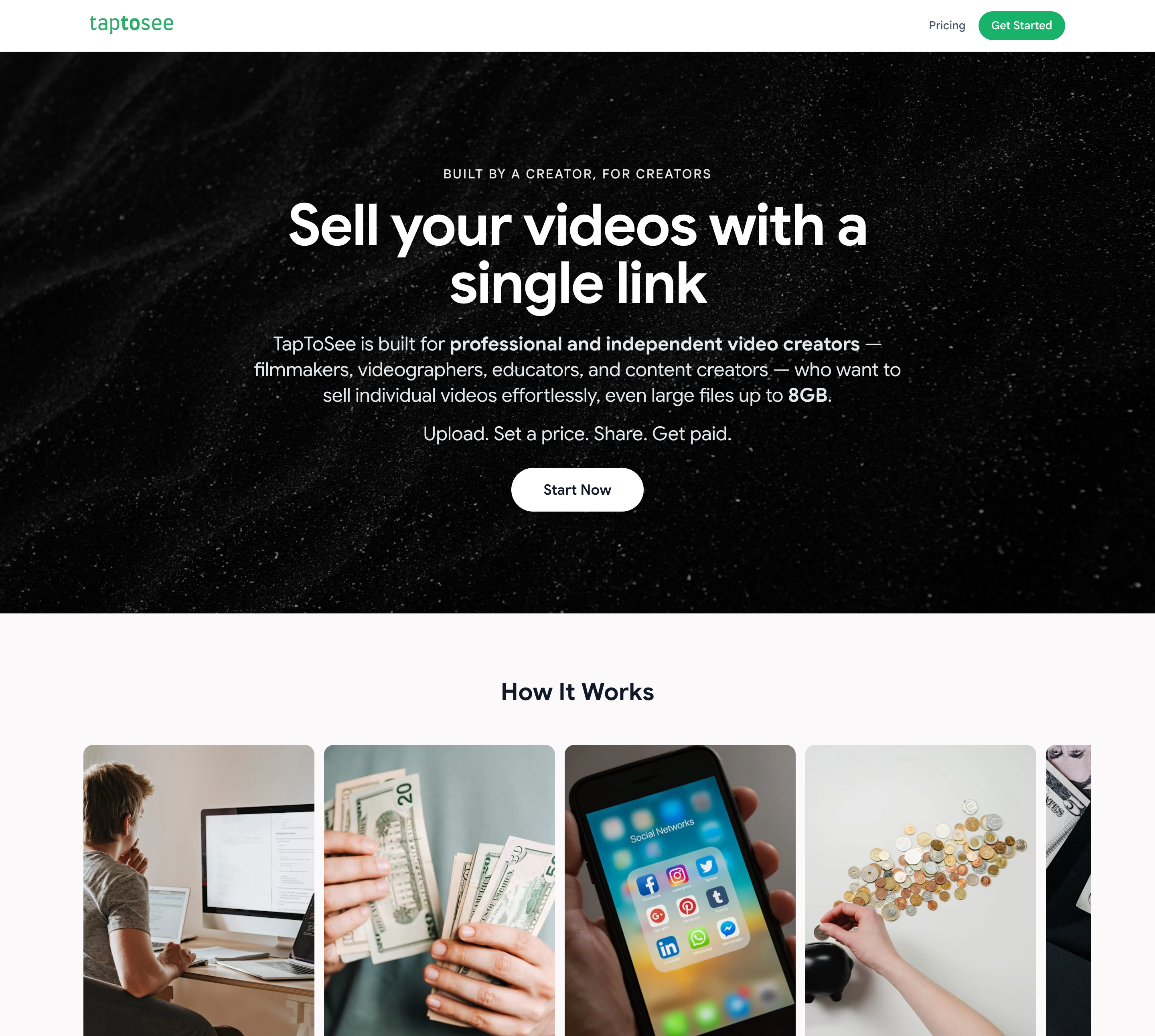 TapToSee - Main product screenshot demonstrating key features and user interface