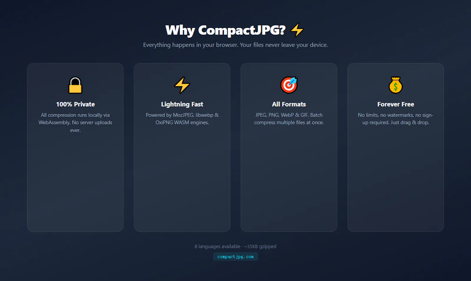 CompactJPG screenshot 3