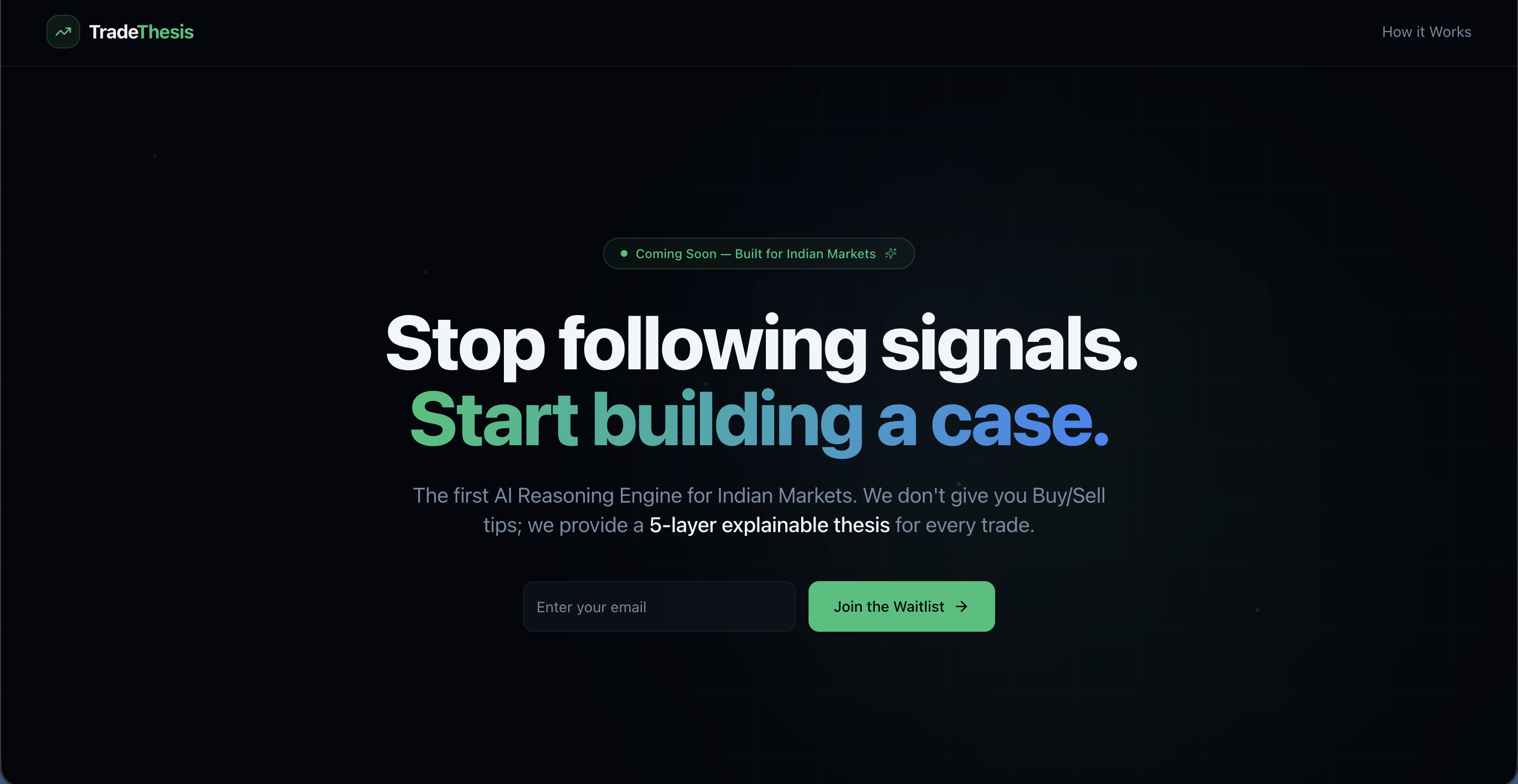 TradeThesis gallery image