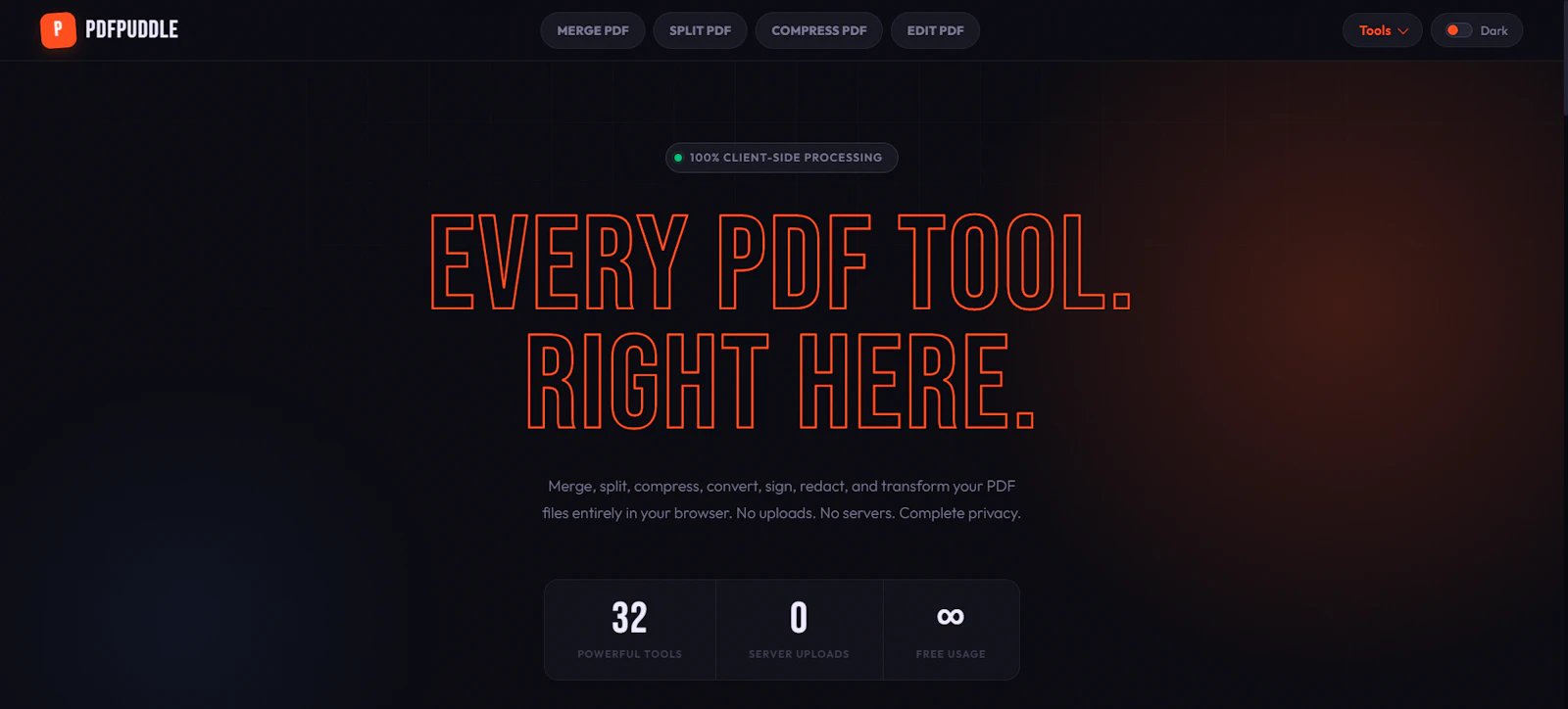 PDFPuddle screenshot 1