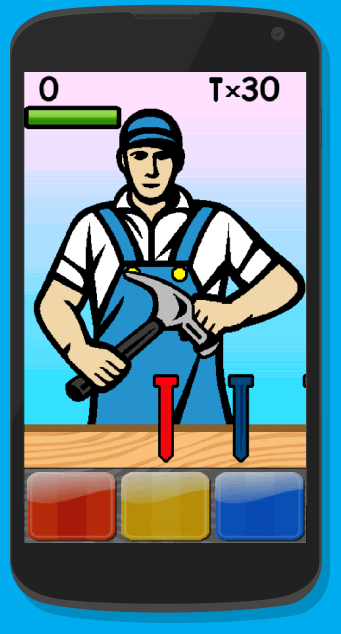 Hammer Fighter - Just take a break to play a unique mini game in leisure time media 2