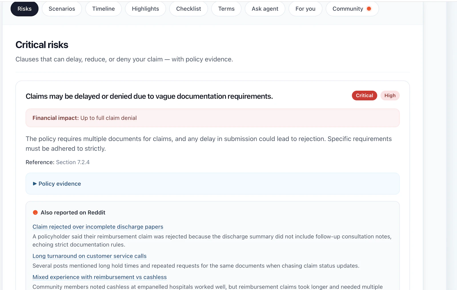PolicyVibe screenshot 3