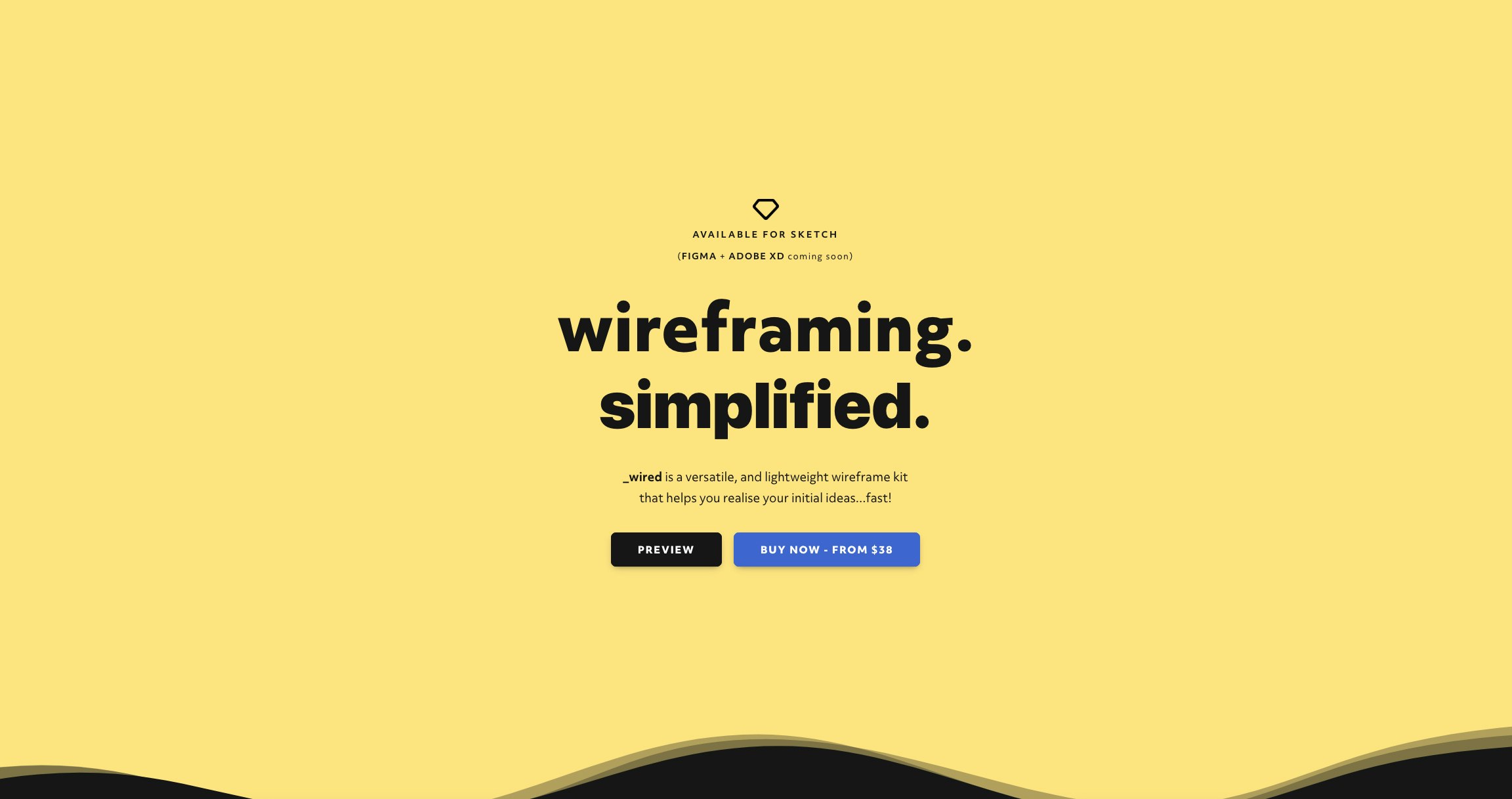 Wired - Wireframe Kit gallery image