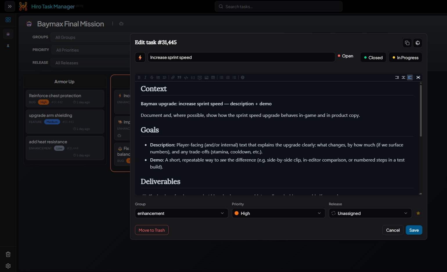 Hiro Task Manager gallery image