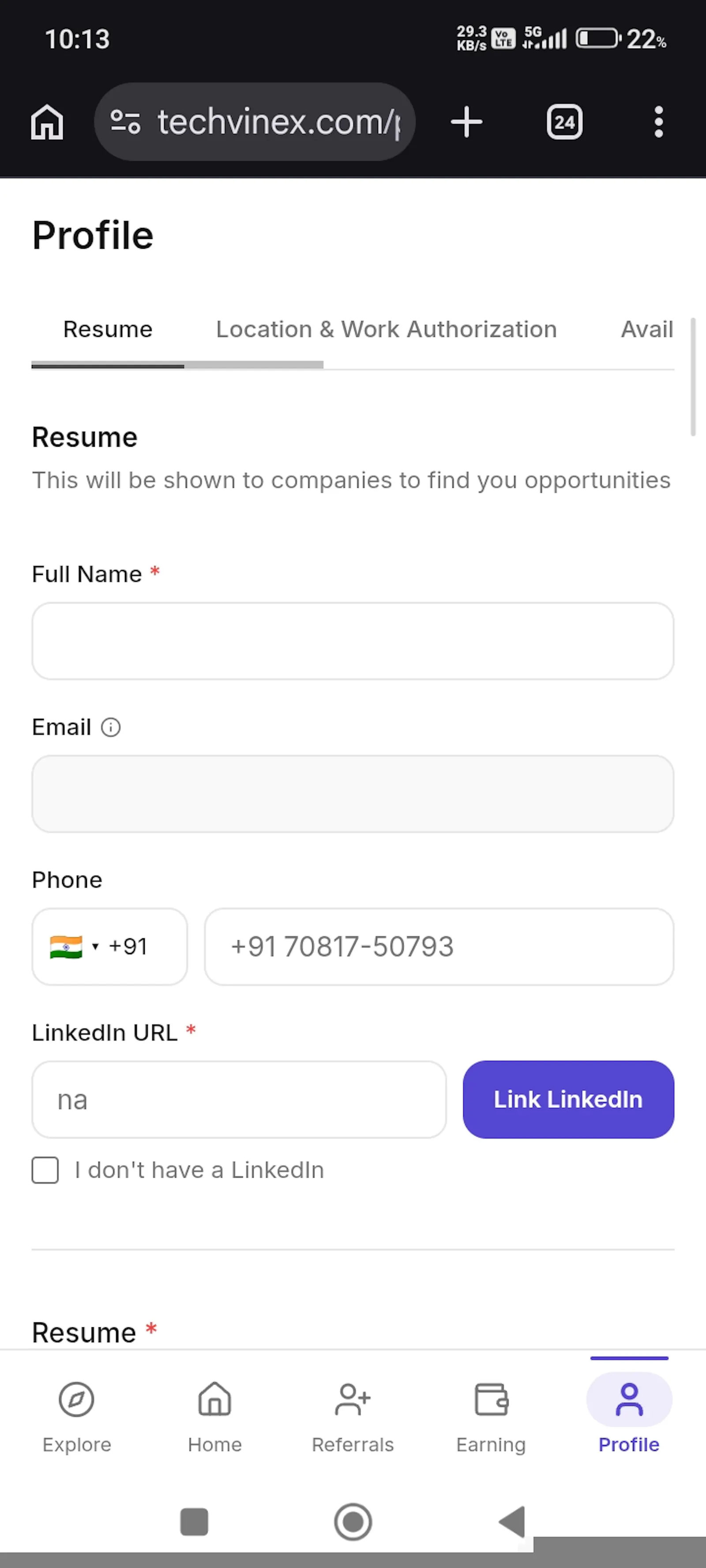 Techvinex.com screenshot 1