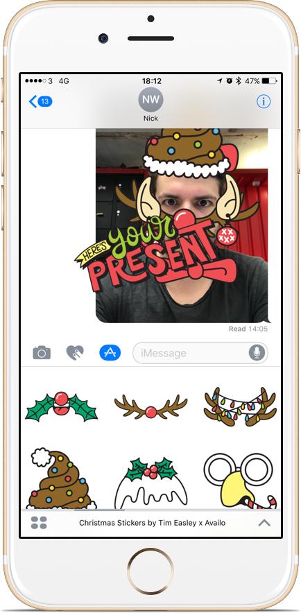 Christmas iMessage Stickers gallery image