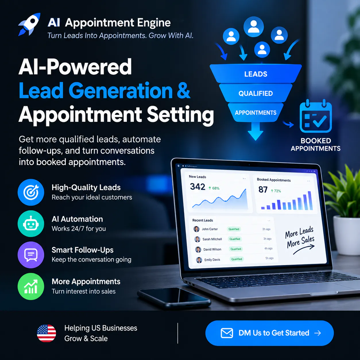 AI Lead Generation & Appointment Setting logo