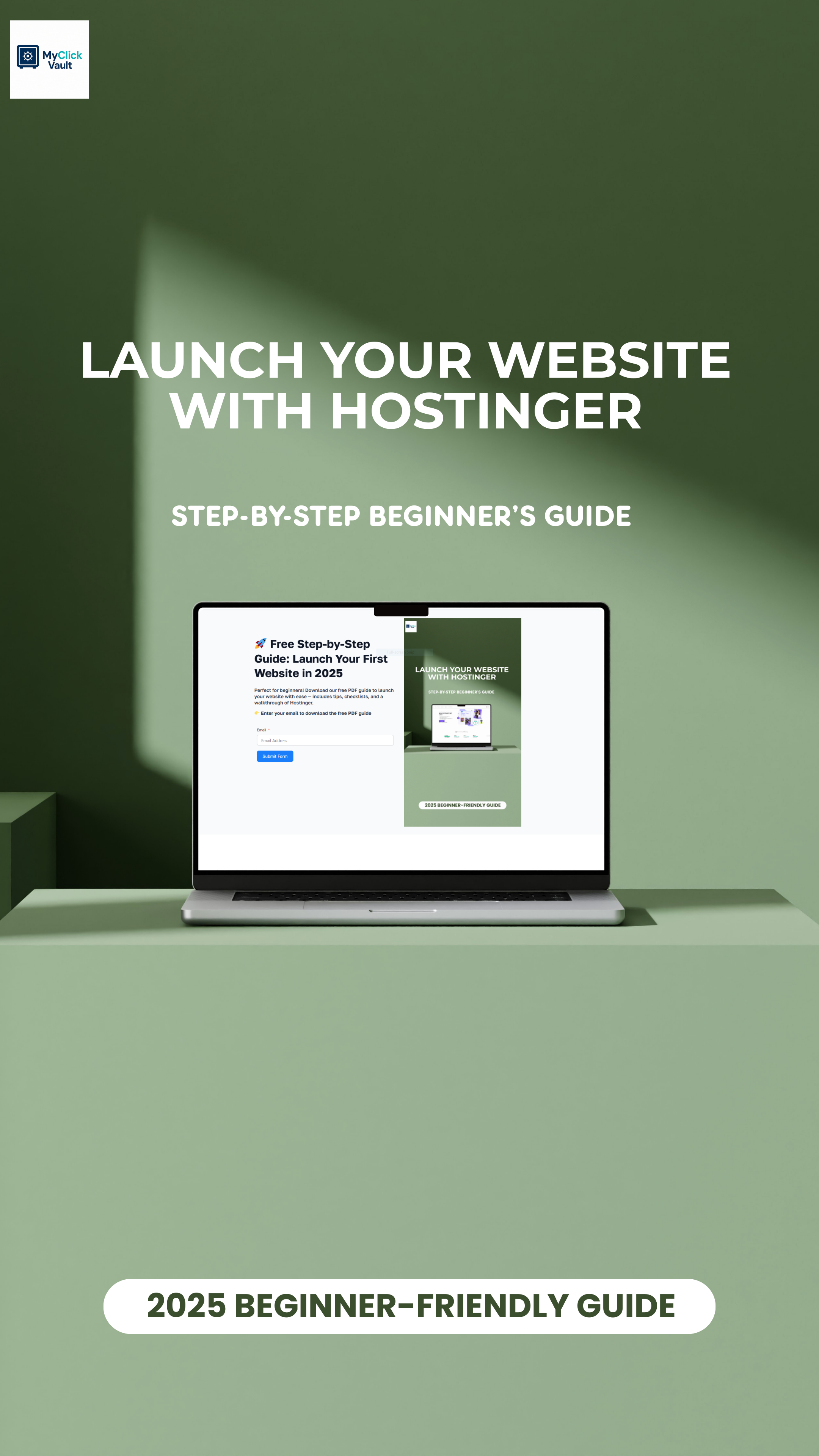Média Guide Step Hostinger - PDF étape par étape gratuit pour lancer votre premier site Web en 2025 2