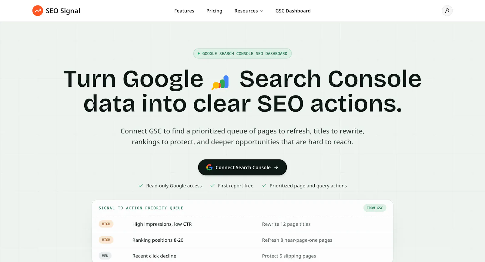 SEO Signal screenshot 1