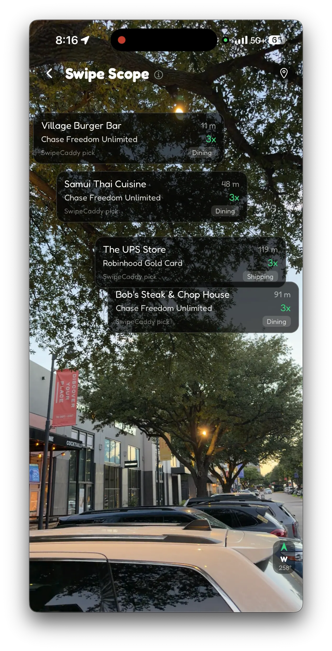 SwipeCaddy gallery image
