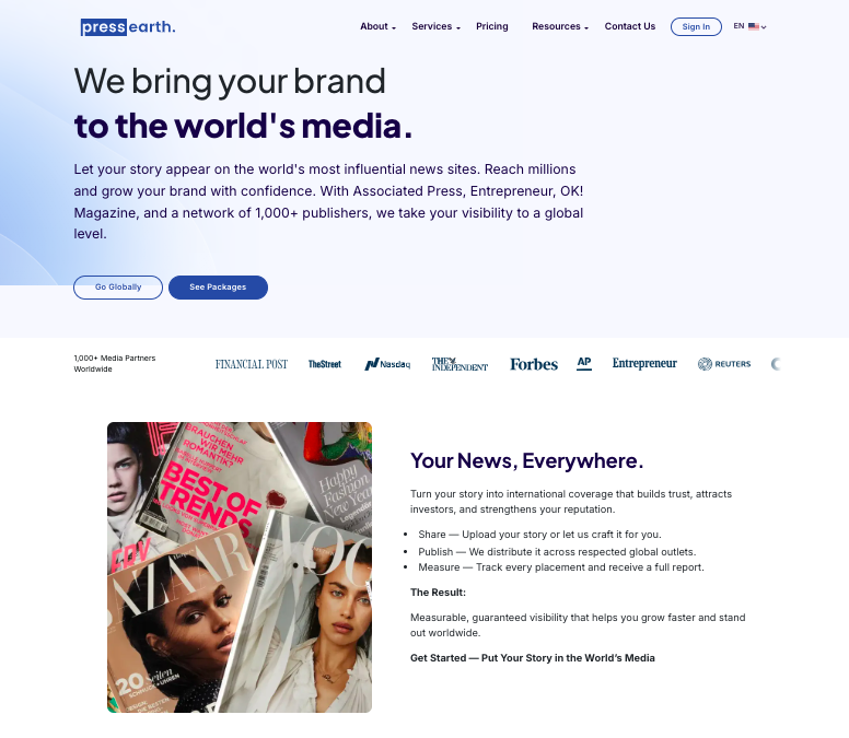 Press Earth gallery image