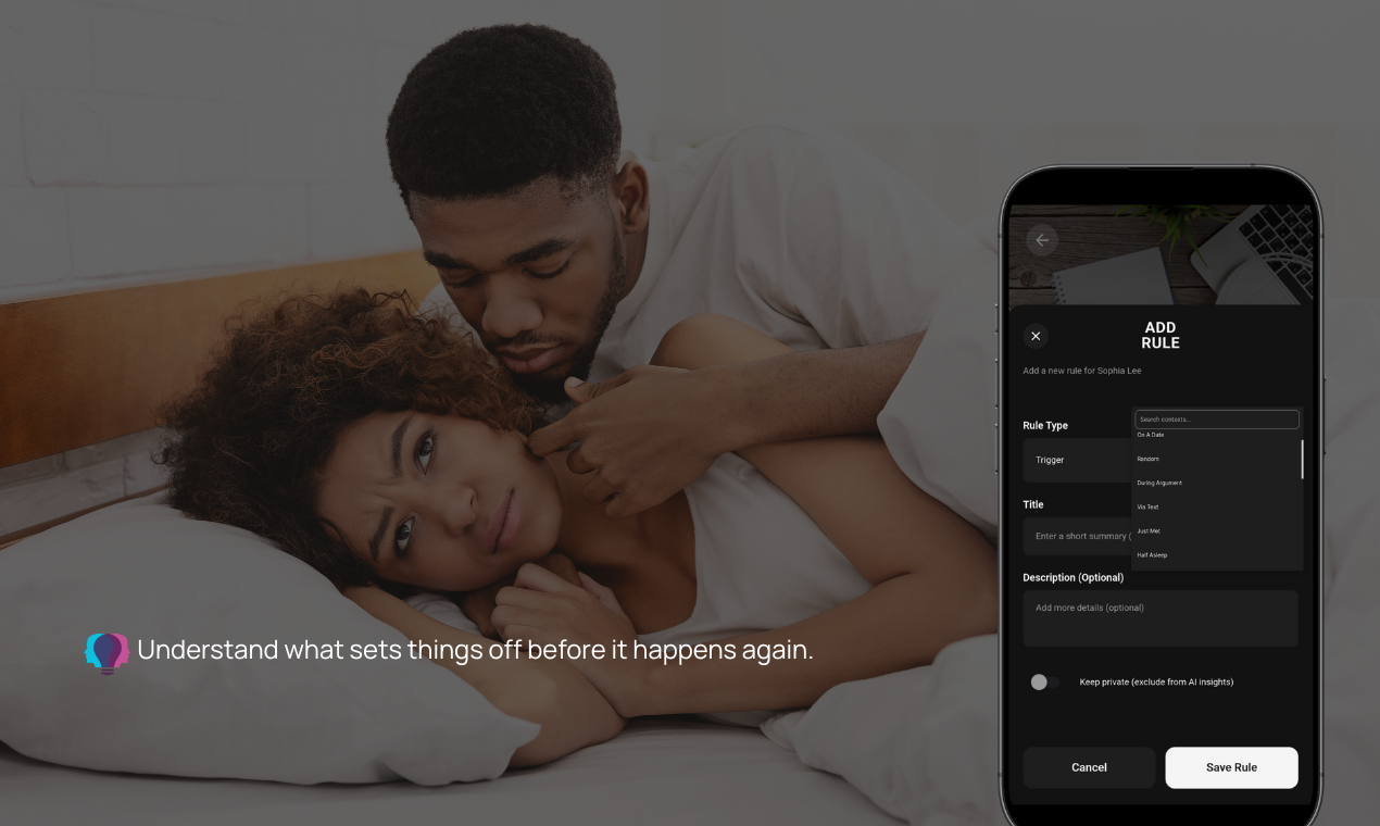 Unsaved Numbers: Your Relationship OS - Screenshot 2 showing product features and functionality