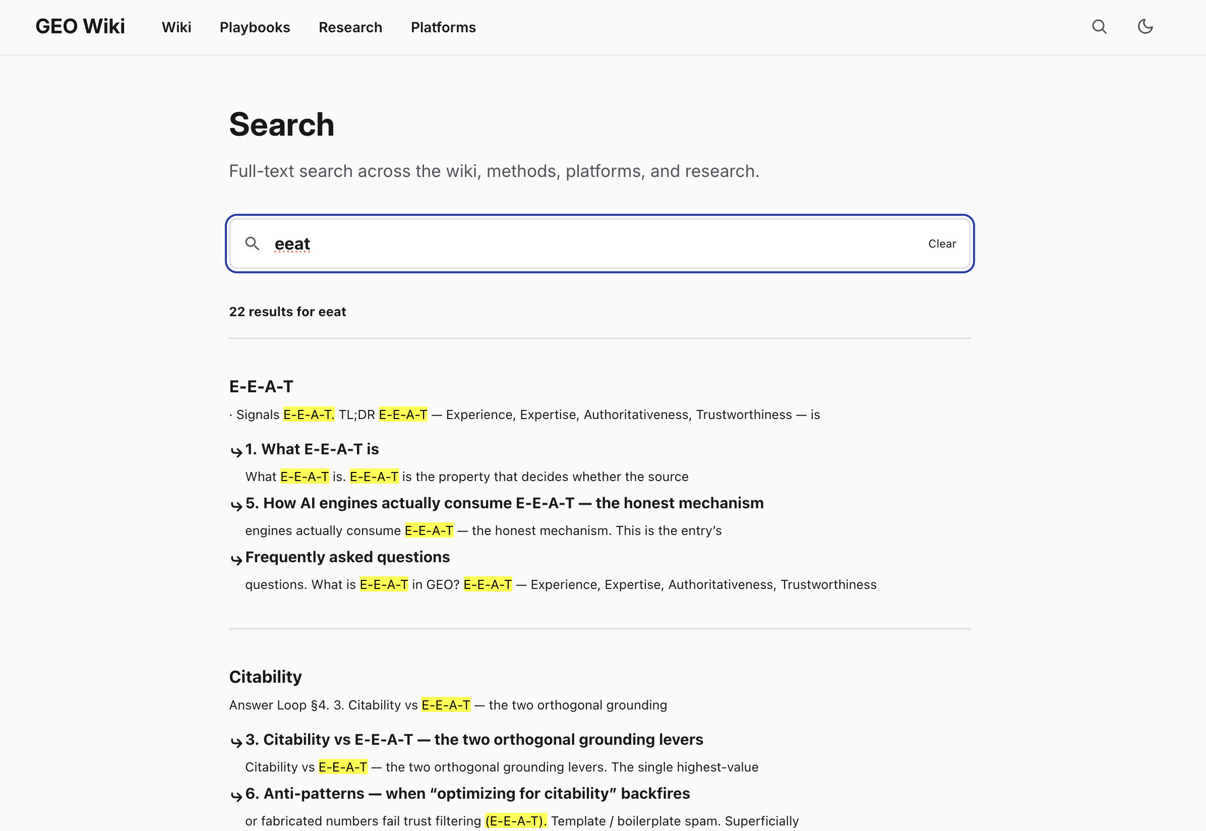 GEO Wiki gallery image