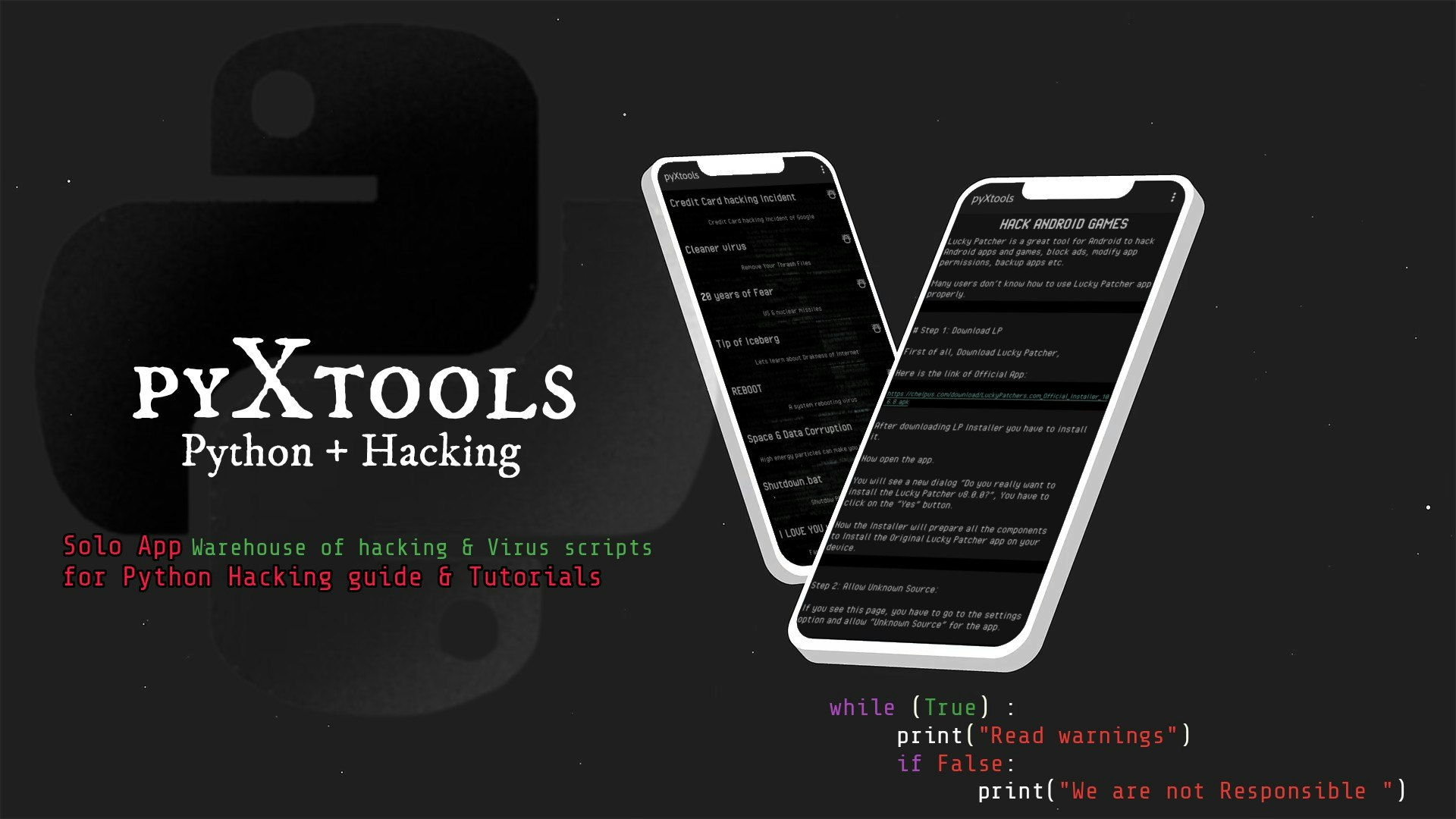 pyXtools: Python + Hacking gallery image