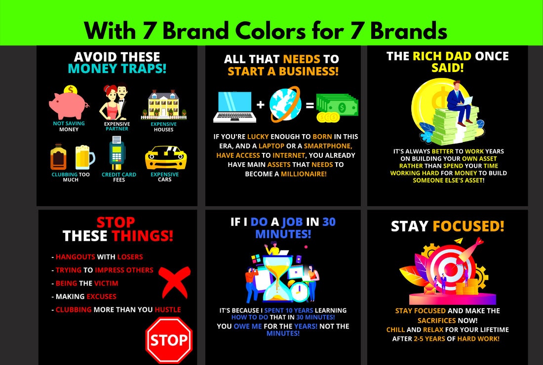 100 Business Infographics + Free Offer gallery image