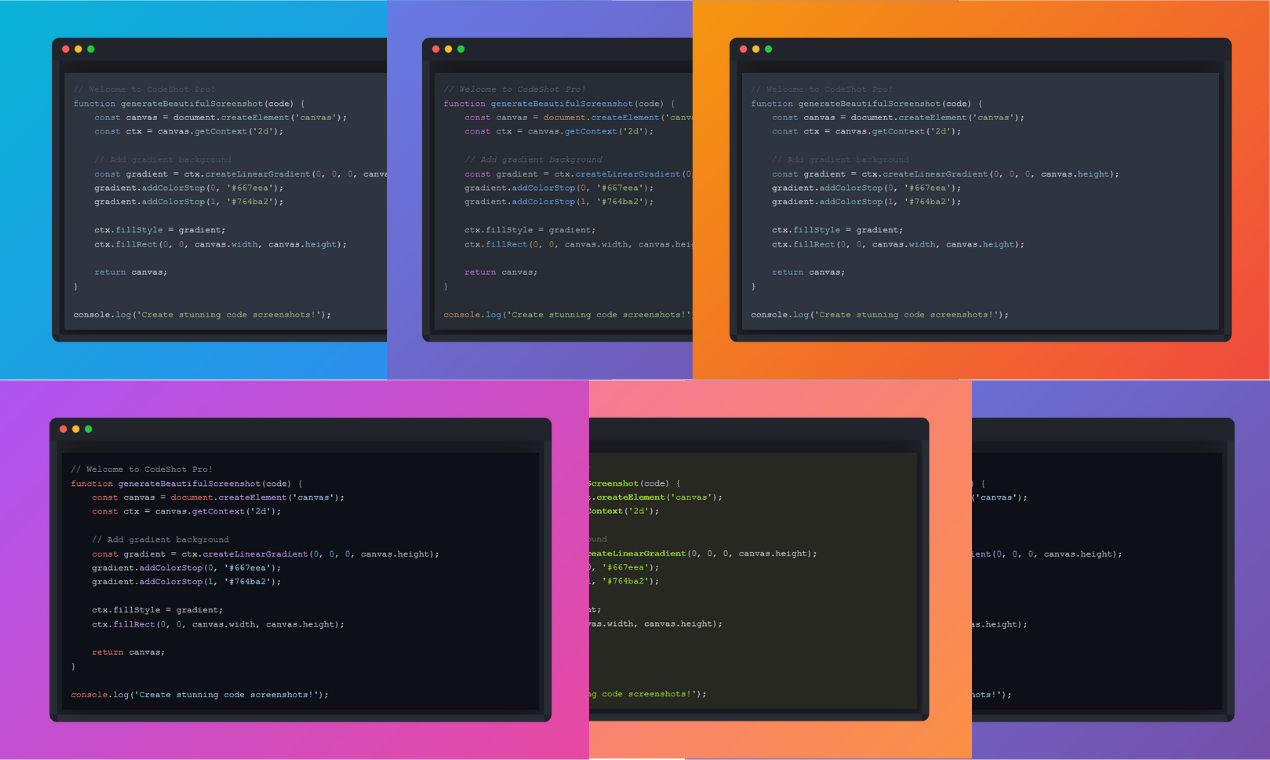 CodeShot - Screenshot 3 showing product features and functionality