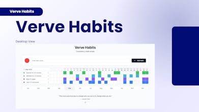 Verve Habits Tracker - Habits Journal gallery image