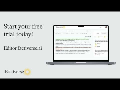 startuptile Factiverse AI-Editor-Find factual mistakes in AI-generated content
