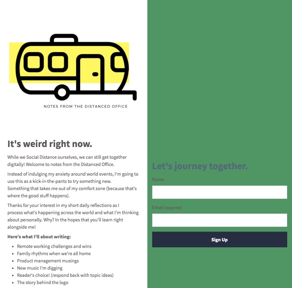 Notes from the Distanced Office gallery image