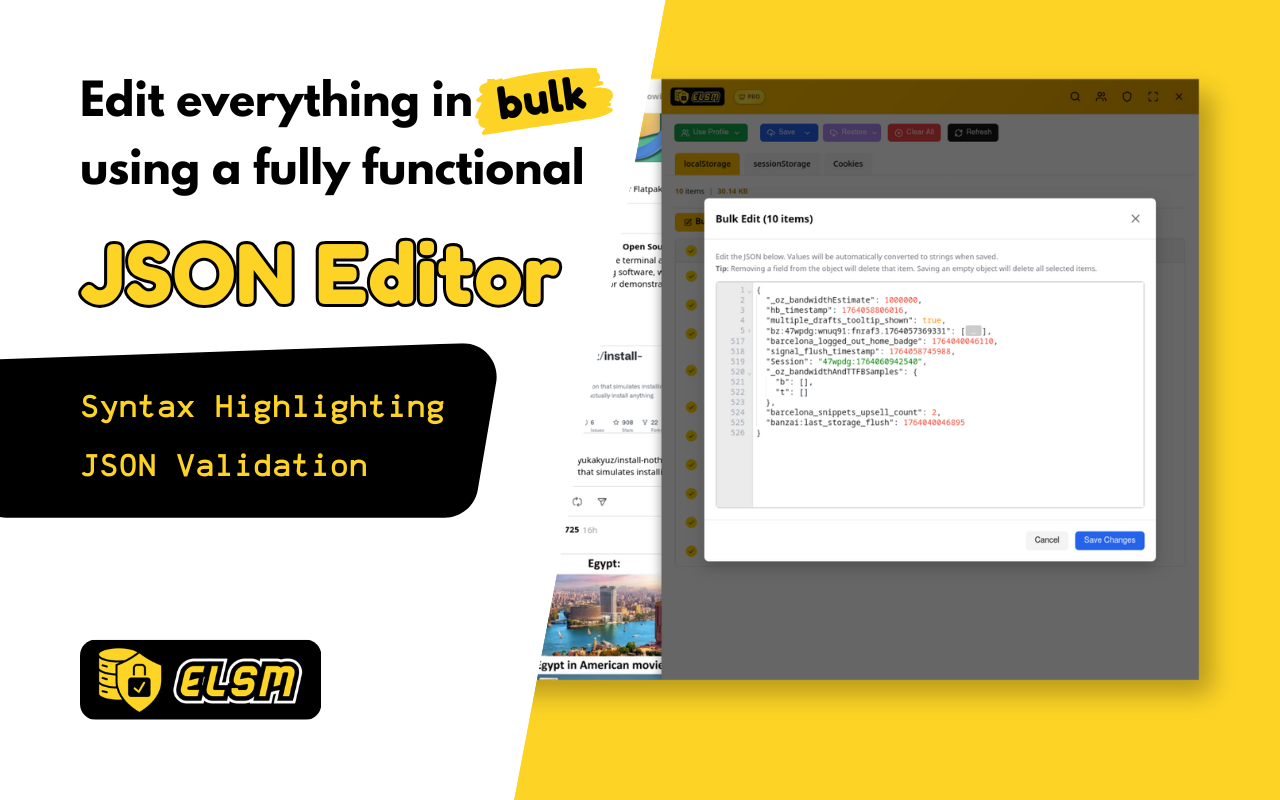 Easy Local Storage Manager - v3.0.0 - Screenshot 3 showing product features and functionality