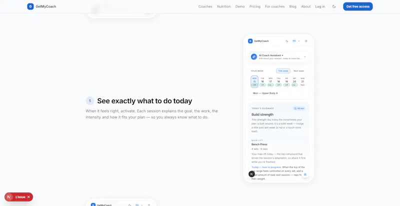GetMyCoach screenshot 9