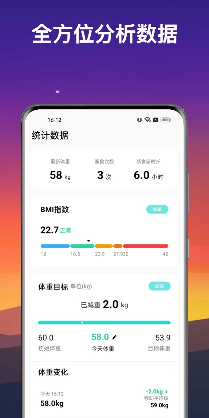GoFasting轻断食 健康减肥减脂 无需运动减肥 追踪器 gallery image