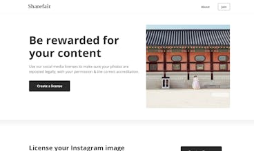 Sharefair (example profile) gallery image