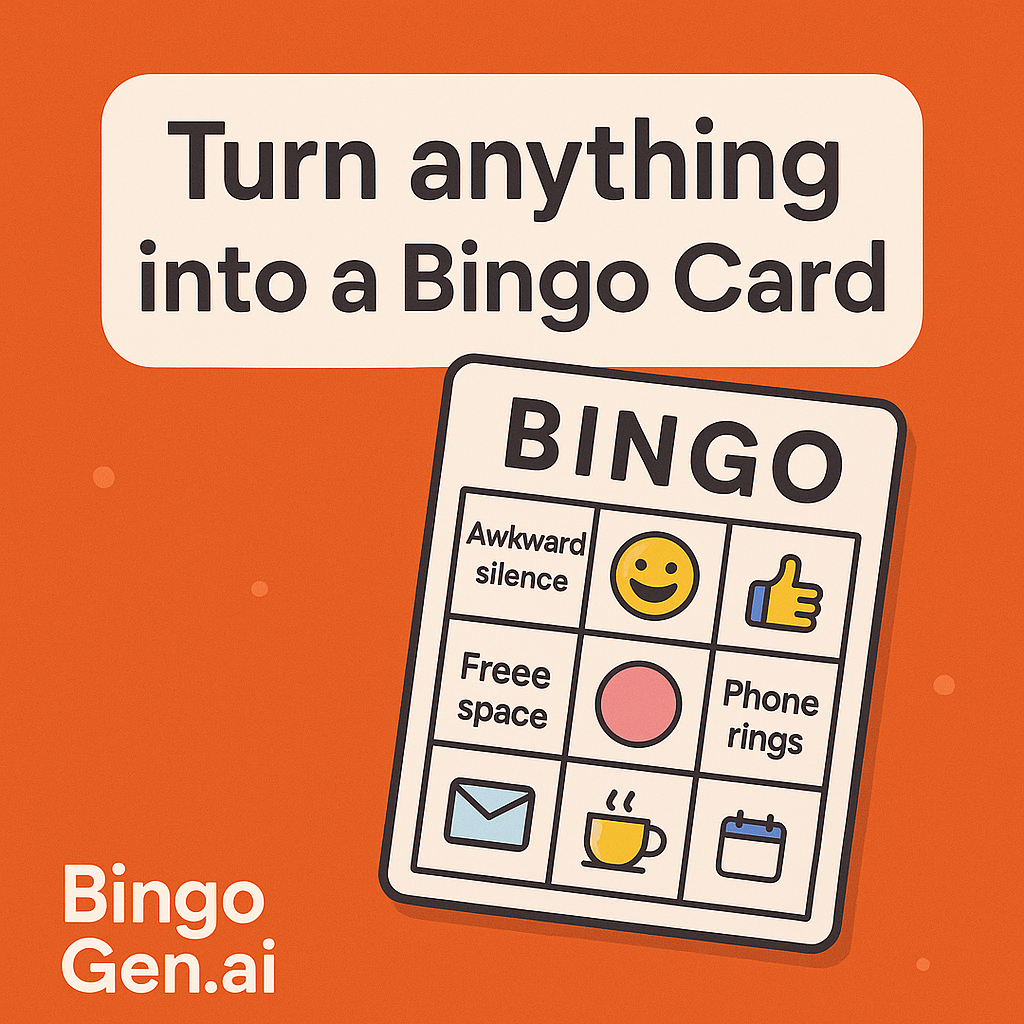 BingoGen.ai - Main screenshot showing features and interface