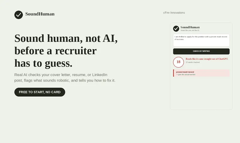 SoundHuman screenshot 1