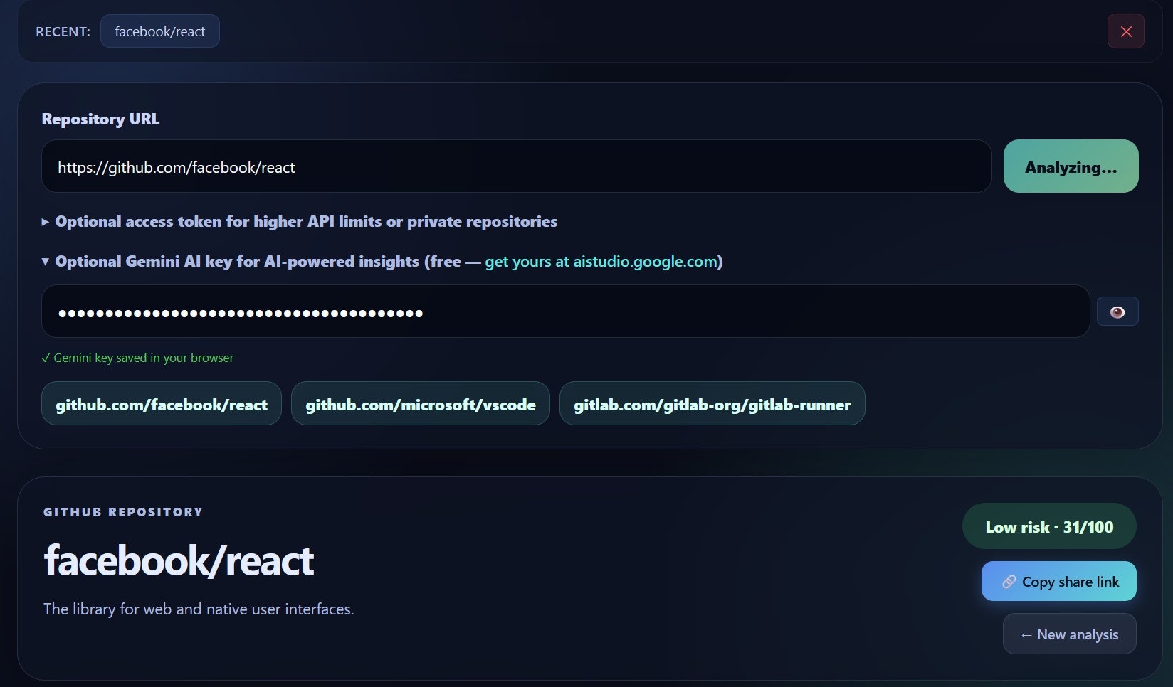 RepoRisk Radar gallery image