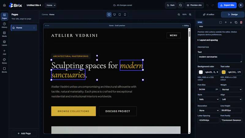 Brix Builder screenshot 4