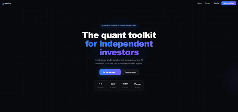 QuantDesk Pro screenshot 3
