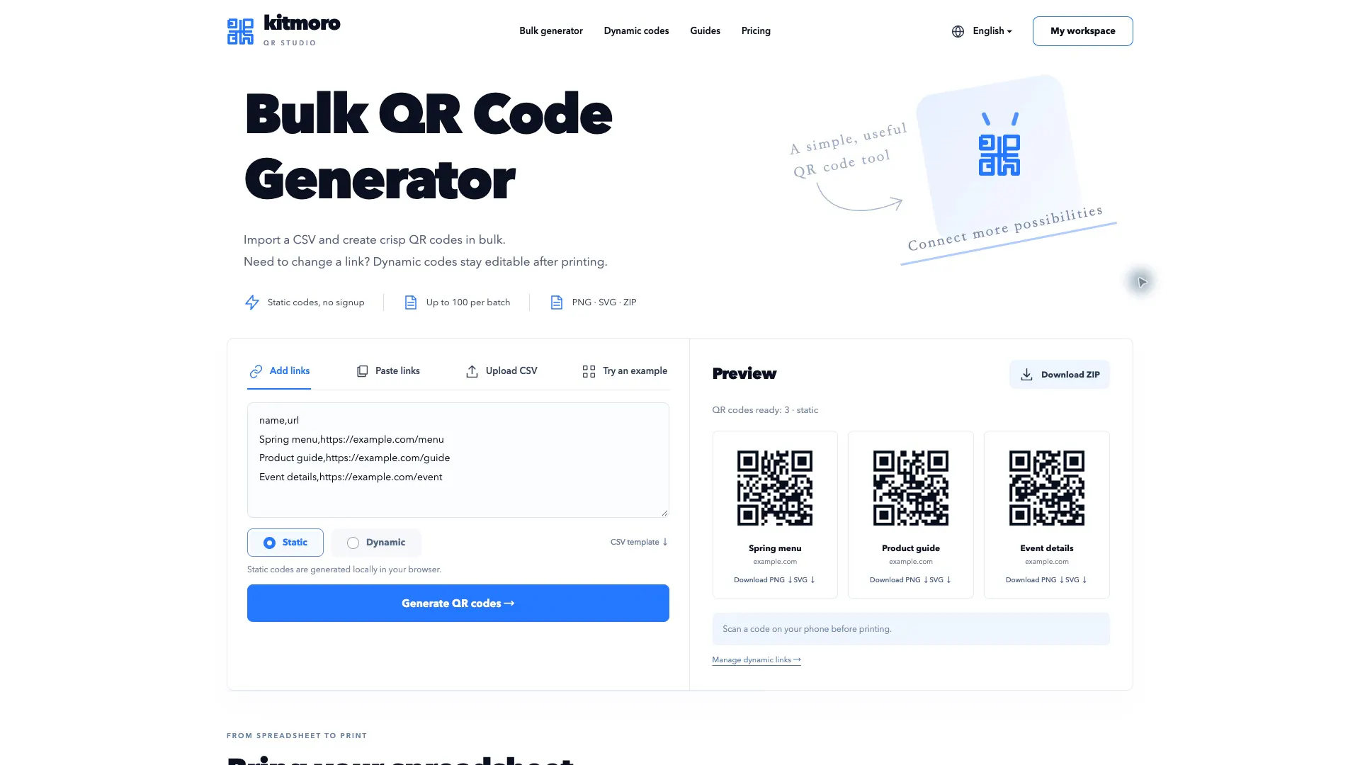KitMoro QR Studio gallery image
