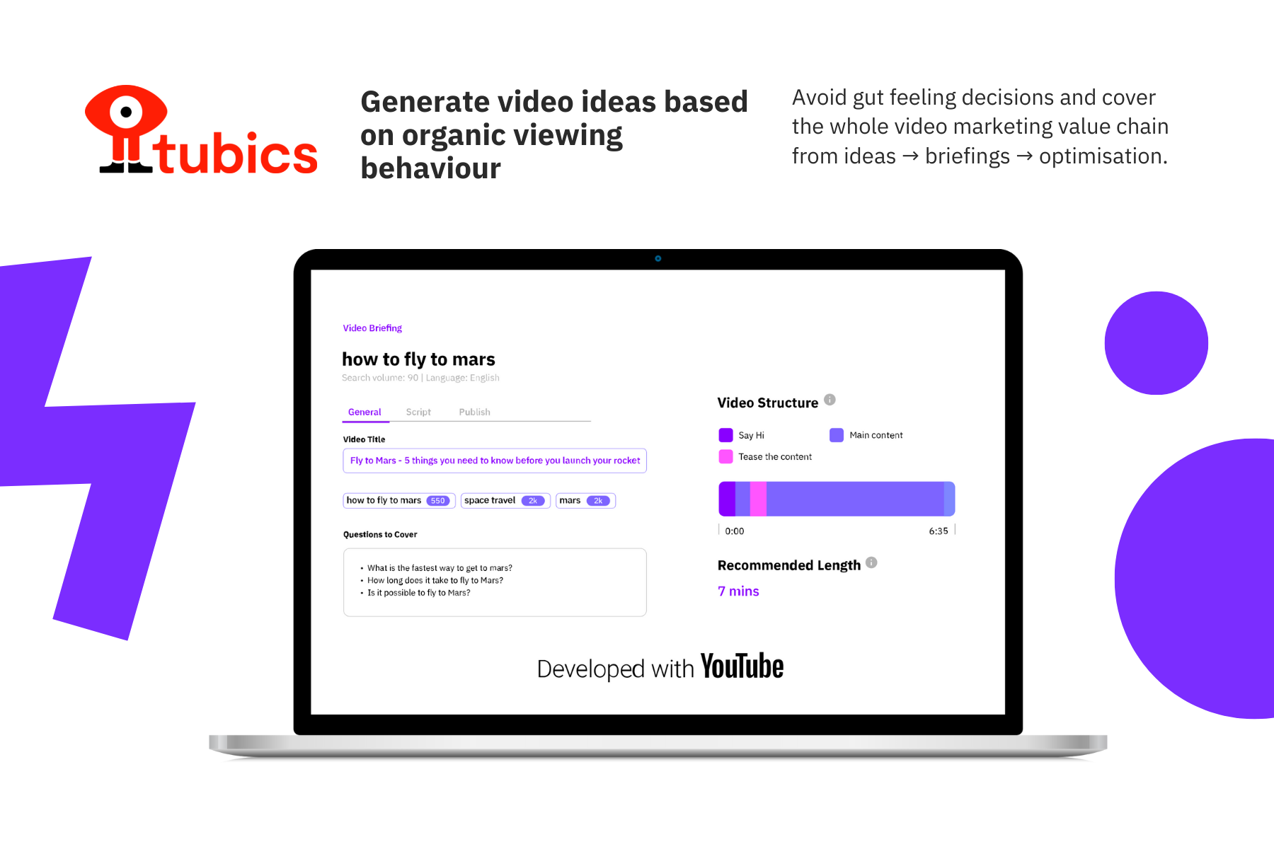 Tubics Startup Plan media 4