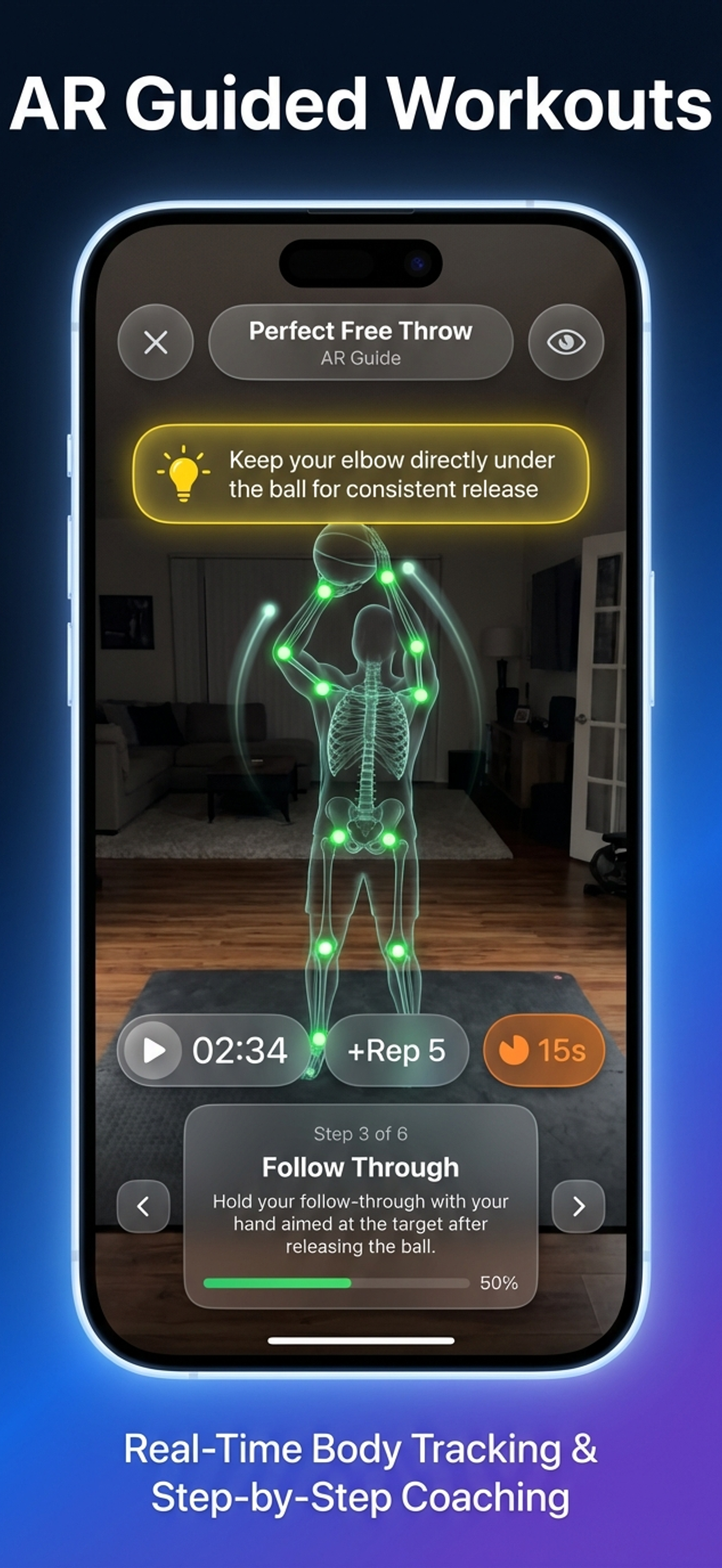 SportsReflector-AI Analysis & AR drills - Screenshot 3 showing product features and functionality
