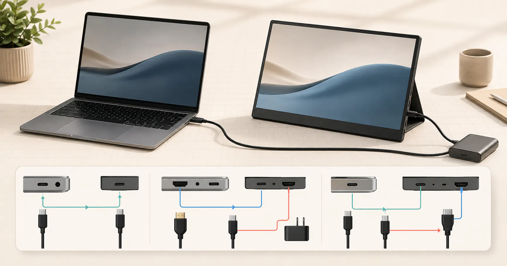 Portable Monitor Connection Checker screenshot