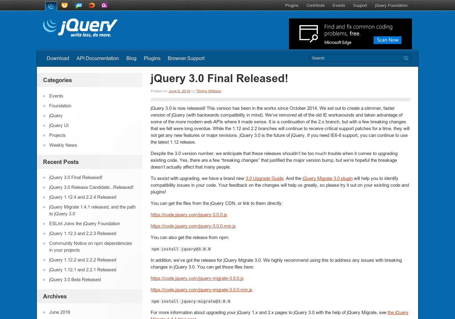 You might not need jQuery