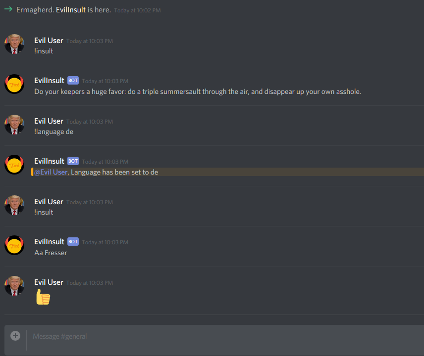 Evil Insult Generator gallery image