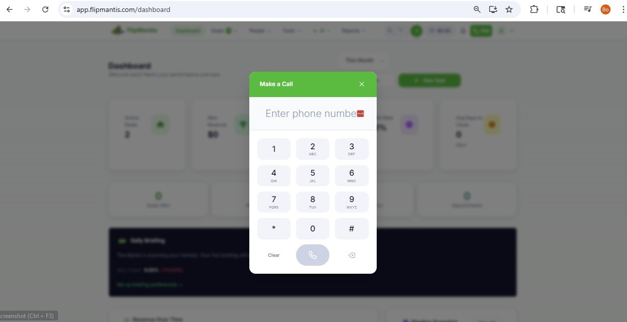 FlipMantis - Screenshot 5 showing product features and functionality