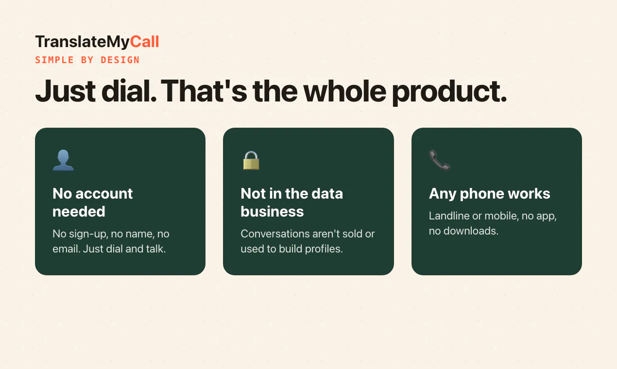 TranslateMyCall 2.0 screenshot 4