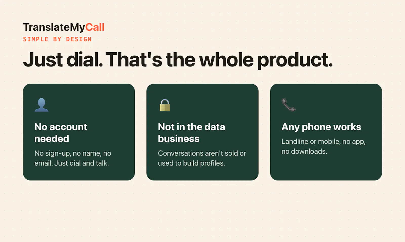 TranslateMyCall 2.0 screenshot 4