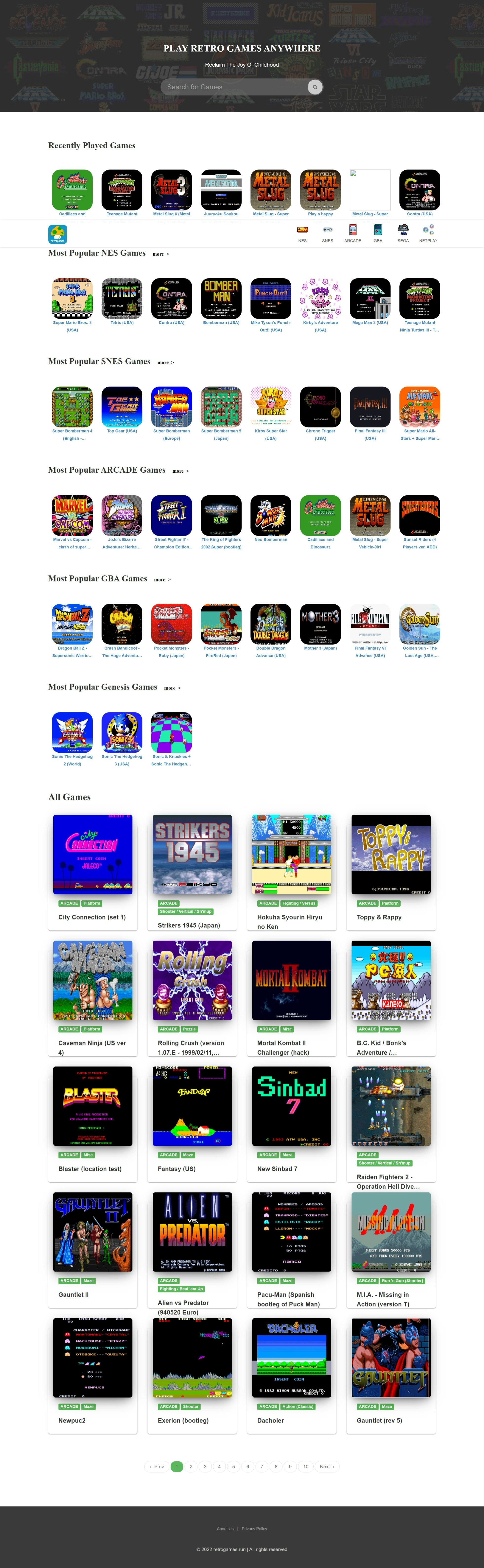 retrogames.run - เล่นเกมย้อนยุคทุกที่กับเพื่อนของคุณ media 5