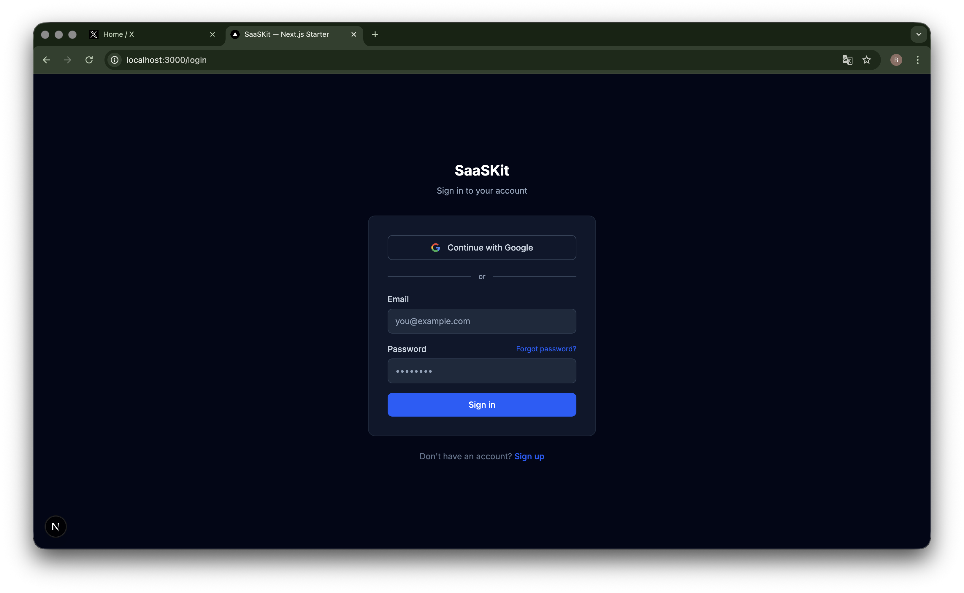 SaaSKit — Next.js SaaS Starter Template gallery image