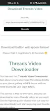 Threads Video Downloader gallery image