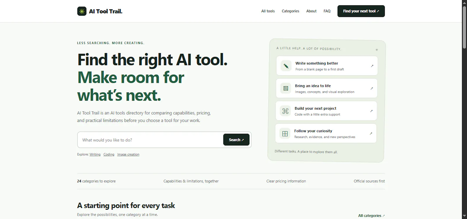 AI Tool Trail screenshot 2
