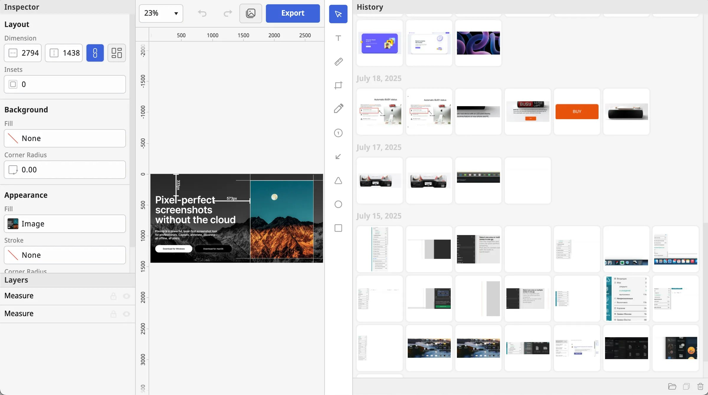 Mídia 6 de Pixsnip: capturas de tela inteligentes - Capture, edite e organize capturas de tela