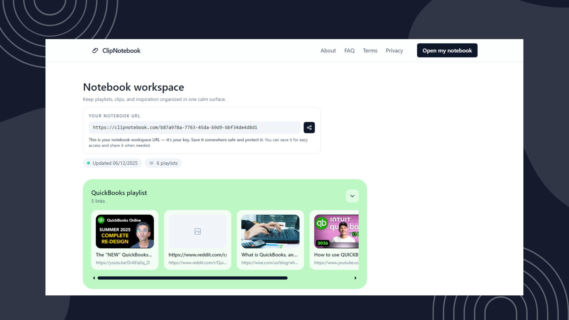 ClipNotebook gallery image