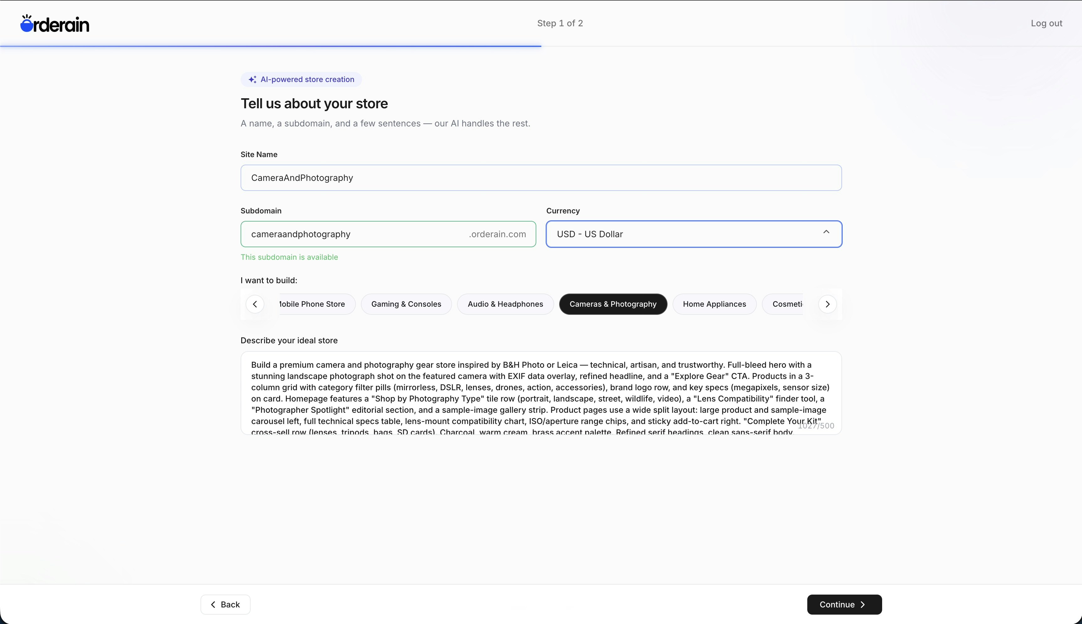 Orderain 2.0 gallery image