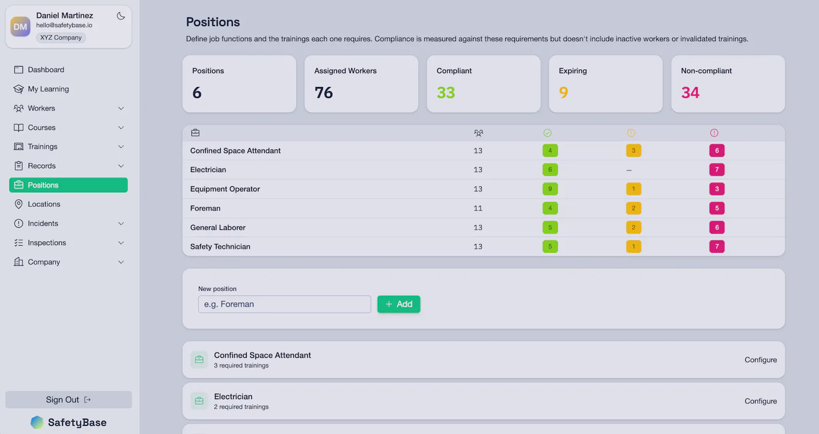 SafetyBase screenshot 4